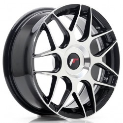 JAPAN RACING 18 17×7 ET40 5×100/114 Gloss Black Machined JAPAN RACING 18 17×7 ET40 5×100/114 Gloss Black Machined
