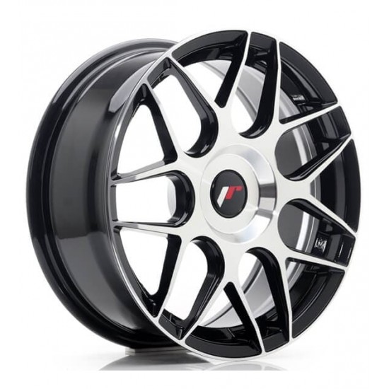 JAPAN RACING 18 17×7 ET20-40 Blank Machined Black