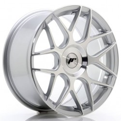 JAPAN RACING 18 17×7 ET40 4×100/114 Silver Machined JAPAN RACING 18 17×7 ET40 4×100/114 Silver Machined