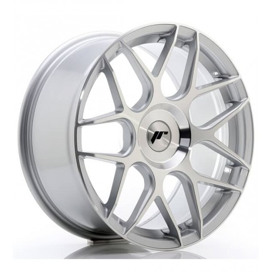 JAPAN RACING 18 17×7 ET40 4×100/114 Silver Machined