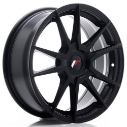 JAPAN RACING 21 17×7 ET25 4×100/108 Matt Black