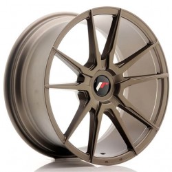 JAPAN RACING 21 17×7 ET25 4×100/108 Matt Bronze