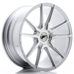 JAPAN RACING 21 17×7 ET25 4×100/108 Silver Machined