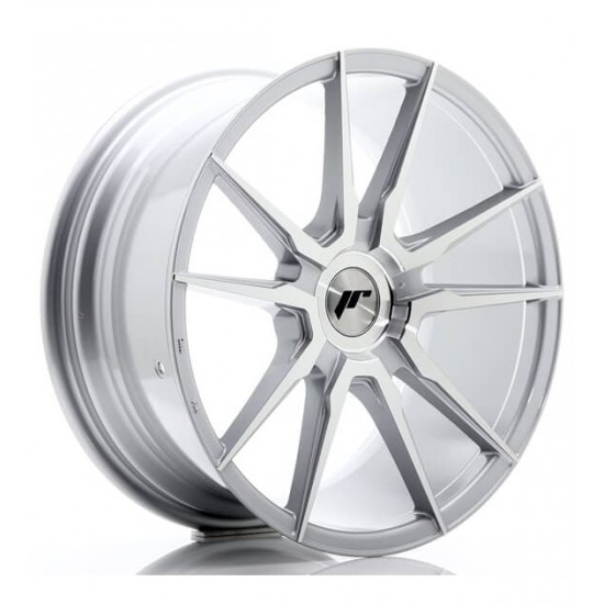 JAPAN RACING 21 17×7 ET25 4×100/108 Silver Machined