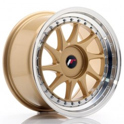 JAPAN RACING 26 16×8 ET25 4×100/108 Gold w/Machined Lip JAPAN RACING 26 16×8 ET25 4×100/108 Gold w/Machined Lip