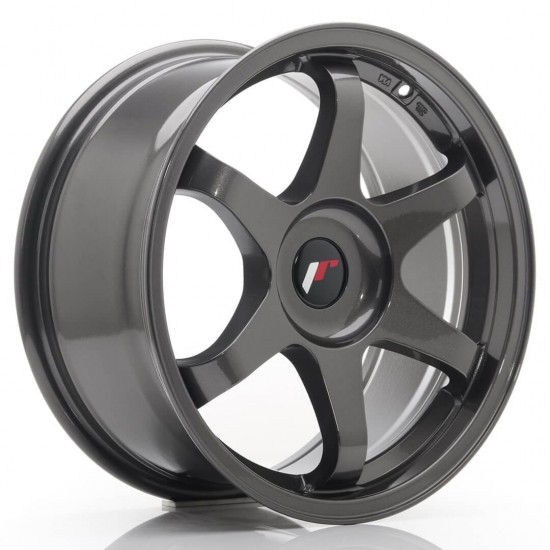 JAPAN RACING 3 17×8 ET35 BLANK Hyper Gray