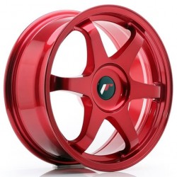 JAPAN RACING 3 17×8 ET35 BLANK Platinum Red