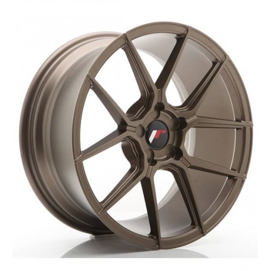 JAPAN RACING 30 17×8 ET20-40 5H BLANK Matt Bronze