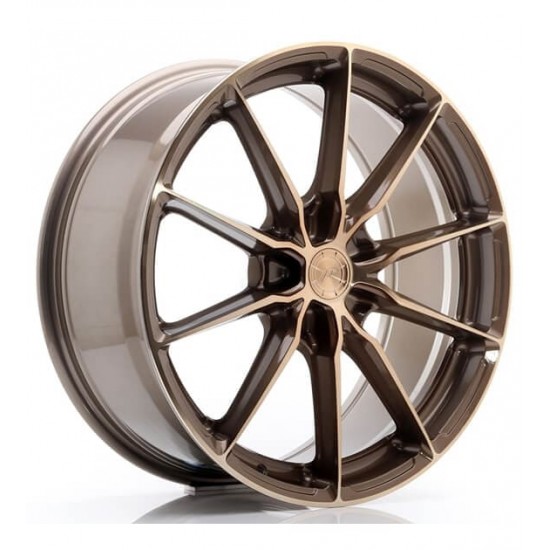 JAPAN RACING 37 17×8 ET20-40 5H BLANK Platinum Bronze