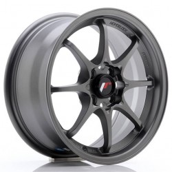 JAPAN RACING 5 17×7 ET38 4×100 Matt Gun Metal JAPAN RACING 5 17×7 ET38 4×100 Matt Gun Metal