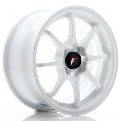JAPAN RACING 5 17×7 ET25 4×108 White JAPAN RACING 5 17×7 ET25 4×108 White
