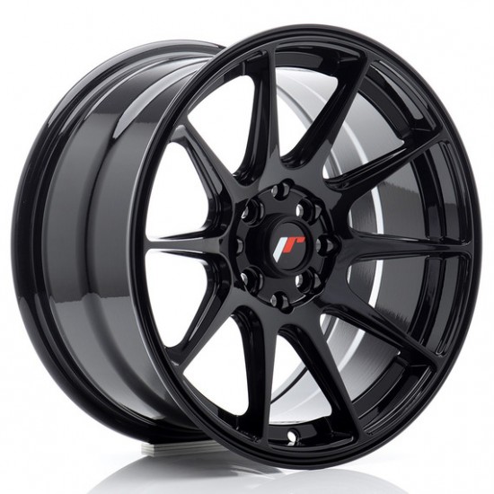 JAPAN RACING 11 16×8 ET25 4×100/114 Gloss Black