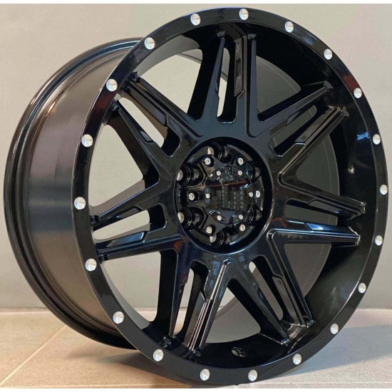 4X4 1062 9×17 6×114,3 ET25 Glossy Black 4X4 1062 9×17 6×114,3 ET25 Glossy Black