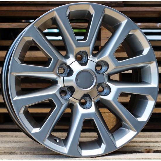 4X4 1072 7,5×18 6×139,7 ET25 Hyper Black 4X4 1072 7,5×18 6×139,7 ET25 Hyper Black