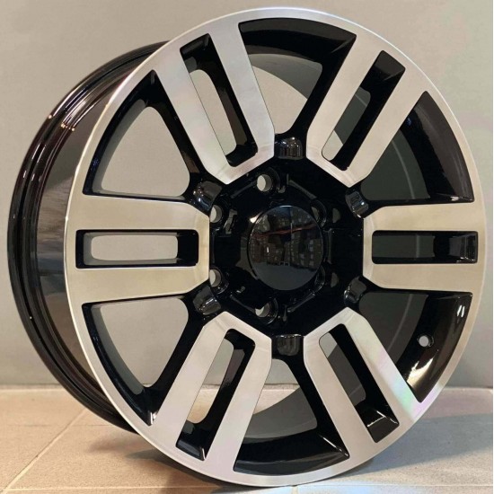 4X4 1300 8×18 6×139,7 ET20 Black Face Machined 4X4 1300 8×18 6×139,7 ET20 Black Face Machined
