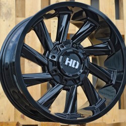 4X4 1323 9×18 6×139,7 ET0 Glossy Black