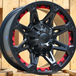 4X4 139 8×16 6×139,7 ET-12 Matt Black