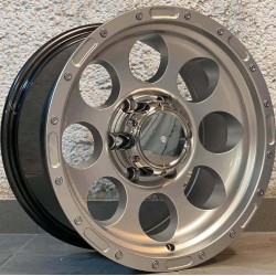 4X4 1457 8×16 6×139,7 ET0 Hyper Silver