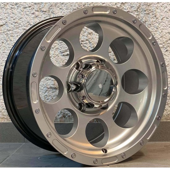 4X4 1457 8×16 6×139,7 ET0 Hyper Silver