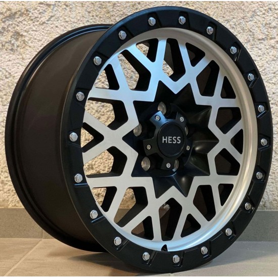 4X4 1458 8,5×18 5×120 ET40 Matt Black