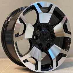 4X4 1460 7,5×17 6×139,7 ET25 Black Face Machined