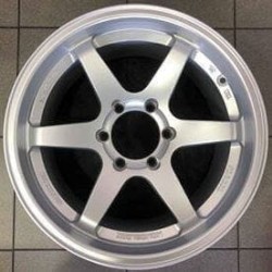 4X4 1491 9,5×18 6×139,7 ET25 Matt Silver