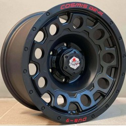 4X4 1534 9×16 6×139,7 ET0 Matt Black Red