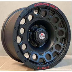 4X4 1534 9×16 6×139,7 ET0 Matt Black Red
