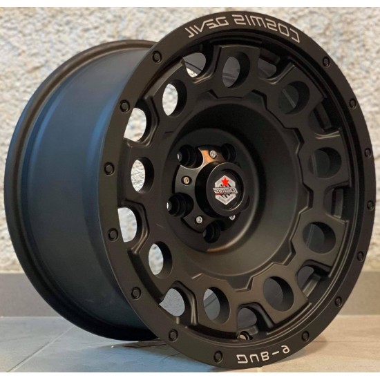 4X4 1534 9×16 5×114,3 ET0 Matt Black