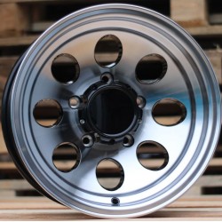 4X4 171 8×16 6×139,7 ET5 Black Face Machined