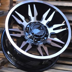 4X4 1737 9×18 6×114,3 ET0 Matt Black
