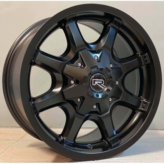 4X4 2004 8×16 6×114,3 ET0 Matt Black