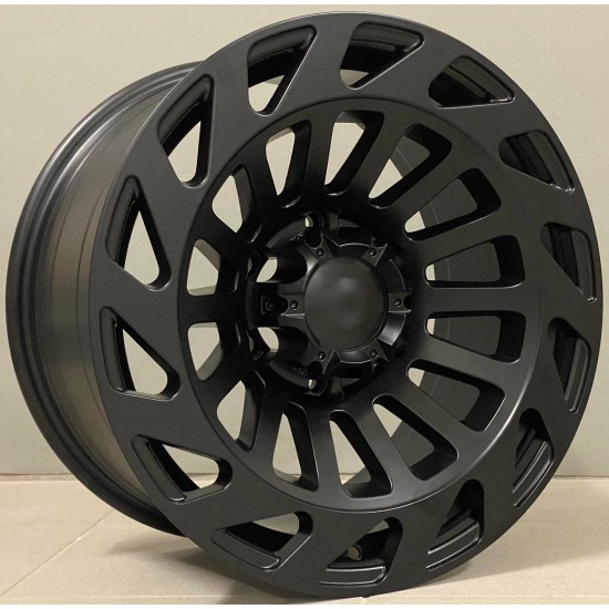 4X4 2143 9×17 6×139,7 ET0 Matt Black