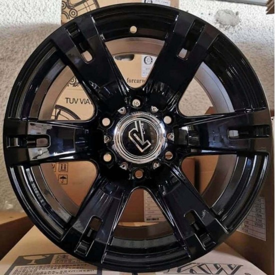 4X4 311 8×16 6×139,7 ET0 Glossy Black