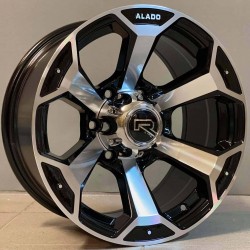 4X4 321 8×16 5×139,7 ET0 Black Face Machined