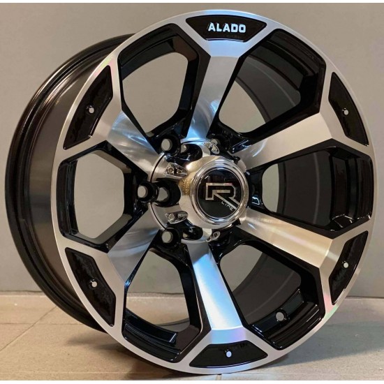 4X4 321 8×16 6×139,7 ET0 Black Face Machined