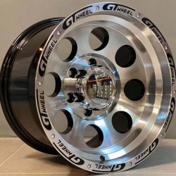 4X4 531 10×16 6×139,7 ET-10 Black Face Machined