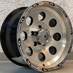 4X4 531 9×17 5×114,3 ET-2 Black Face Machined