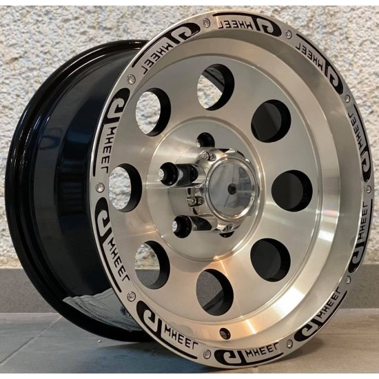 4X4 531 9×17 6×139,7 ET0 Black Face Machined