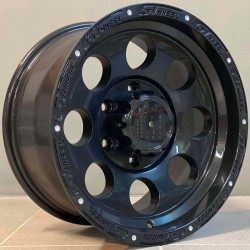 4X4 531 10×16 6×139,7 ET-10 Glossy Black Lip