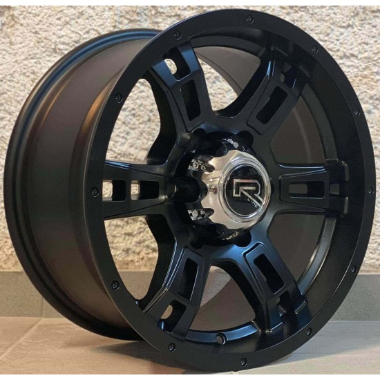 4X4 5317 8×16 6×139,7 ET0 Matt Black 4X4 5317 8×16 6×139,7 ET0 Matt Black