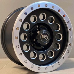 4X4 5332 8×16 5×139,7 ET-10 Black Matt Face Machined