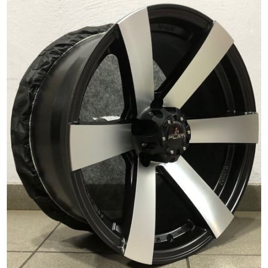 4X4 6091 8,5×17 5×114,3 ET20 Black Matt Face Machined