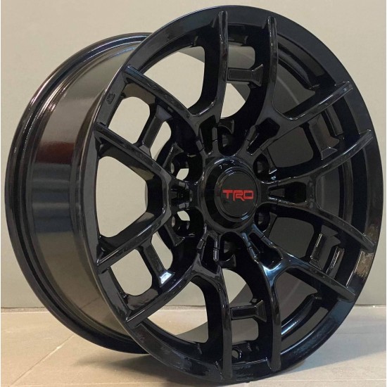 4X4 6142 8×17 6×139,7 ET0 Glossy Black