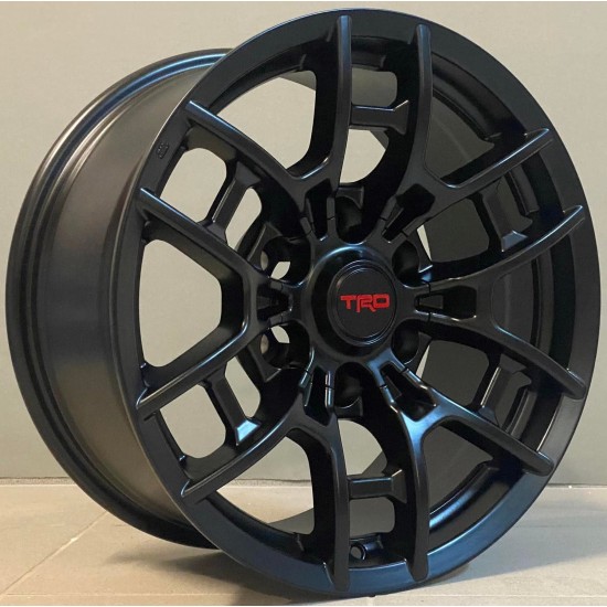 4X4 6142 8×17 6×139,7 ET0 Matt Black