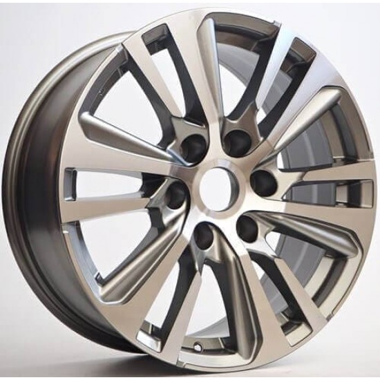 4X4 6143 8×18 6×139,7 ET20 Gun Metal Face Machined