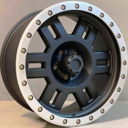 4X4 6222 9×18 5×114,3 ET-12 Matt Black
