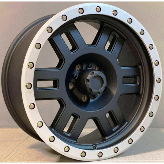 4X4 6222 9×18 5×114,3 ET-12 Matt Black