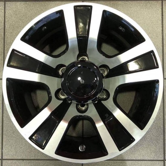 4X4 745 8×16 6×139,7 ET10 Black Face Machined