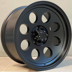 4X4 8014 9×17 5×127 ET0 Matt Black